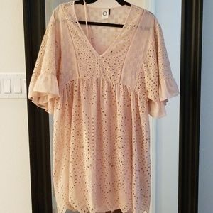 Eyelet dress